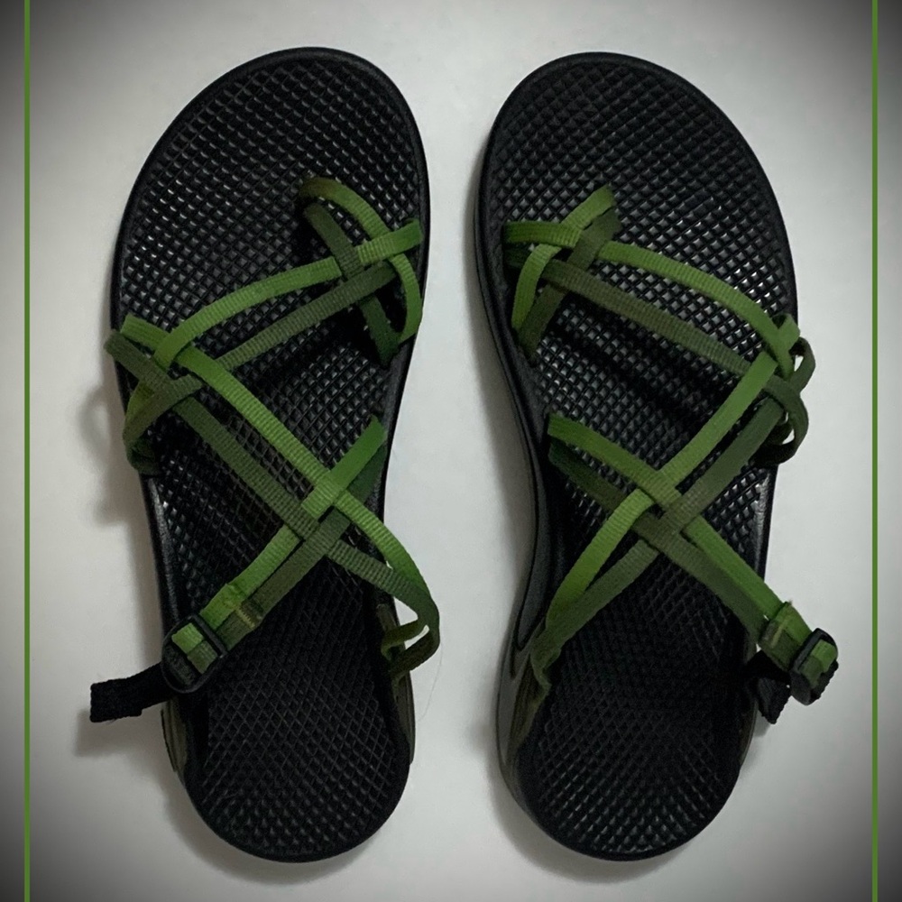 Women’s Chaco Zong C Ecotread Strapped Backless Slip On Sandals Size 8